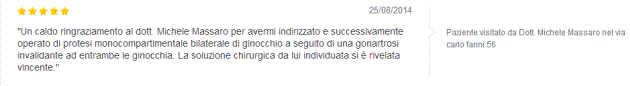 Recensioni sul Dott. Michele Massaro