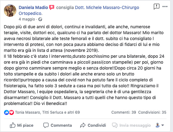 Recensioni Dr. Massaro