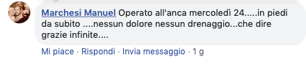 Opinione sul Dott. Michele Massaro - Specialista protesi anca e ginocchio