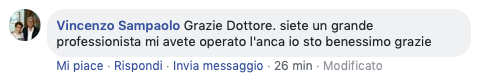 Opinione sul Dott. Michele Massaro - Specialista protesi anca e ginocchio