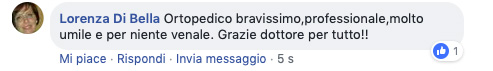 Opinione sul Dott. Michele Massaro - Specialista protesi anca e ginocchio