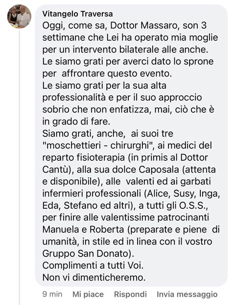 Recensione Dott. Massaro