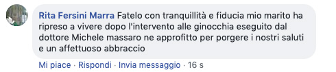 Opinione sul Dott. Michele Massaro - Specialista protesi anca e ginocchio