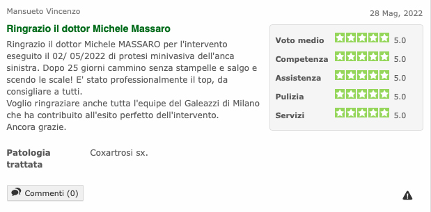 recensione Dott. Massaro Michele