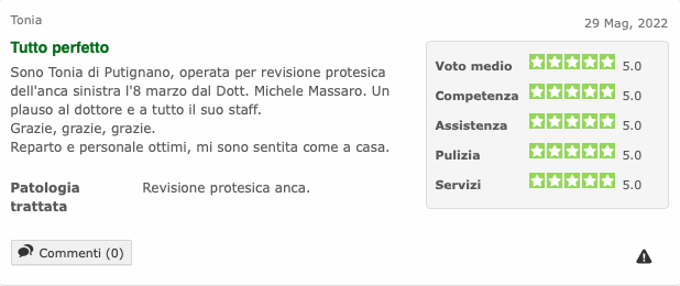 recensione Dott. Massaro Michele