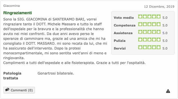 recensioni Massaro